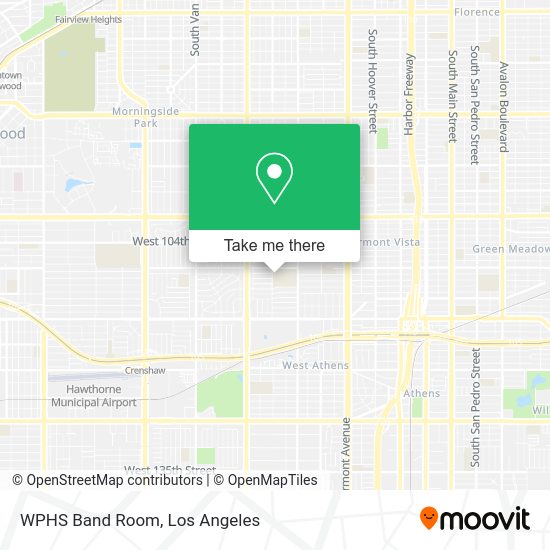 Mapa de WPHS Band Room