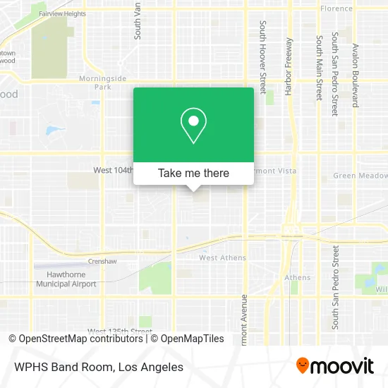 Mapa de WPHS Band Room