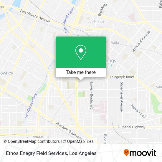 Mapa de Ethos Enegry Field Services