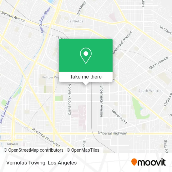 Mapa de Vernolas Towing