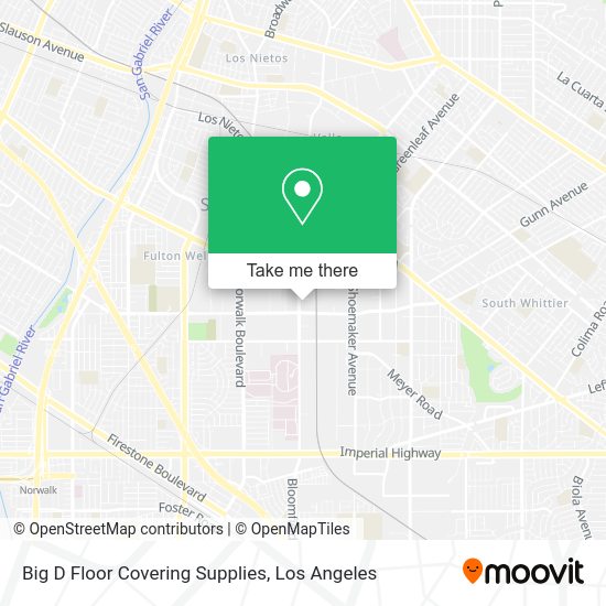 Big D Floor Covering Supplies map