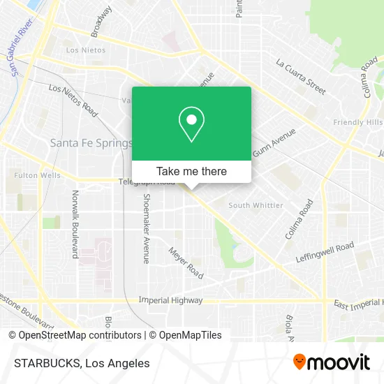 STARBUCKS map
