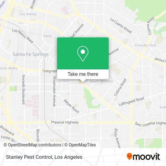 Mapa de Stanley Pest Control