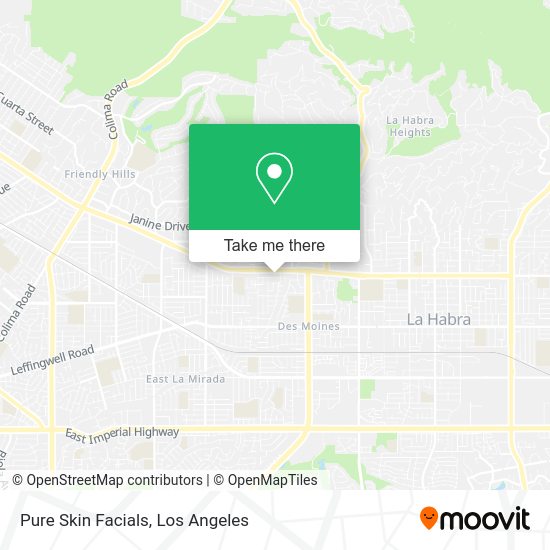 Pure Skin Facials map