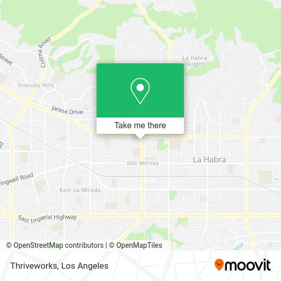 Thriveworks map