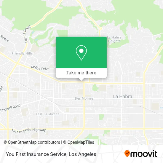 You First Insurance Service map