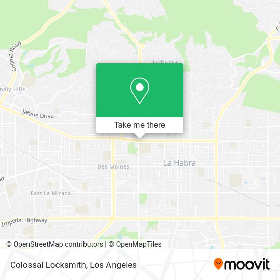 Mapa de Colossal Locksmith