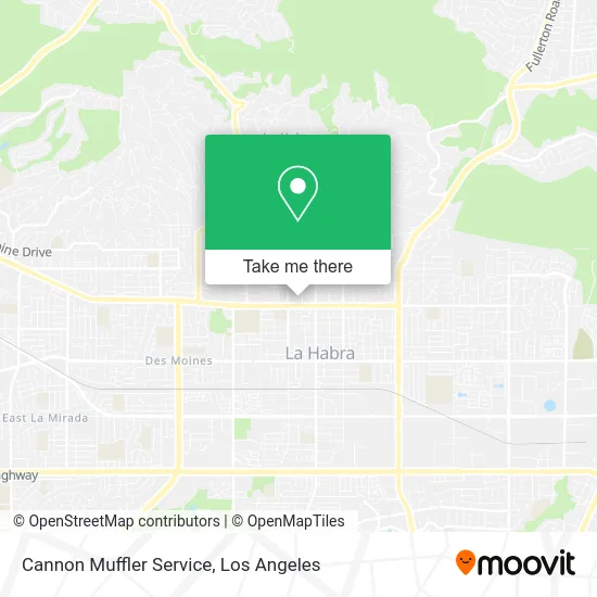 Cannon Muffler Service map