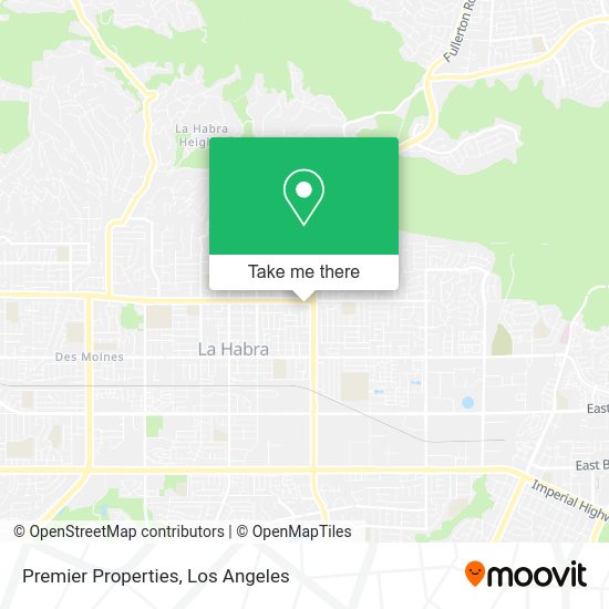 Premier Properties map