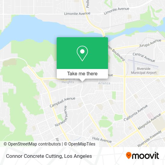 Connor Concrete Cutting map