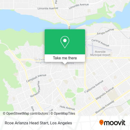 Mapa de Rcoe Arlanza Head Start