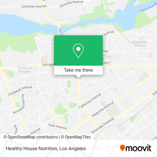 Mapa de Healthy House Nutrition