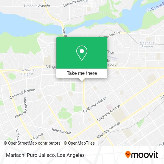 Mariachi Puro Jalisco map