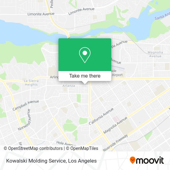 Mapa de Kowalski Molding Service