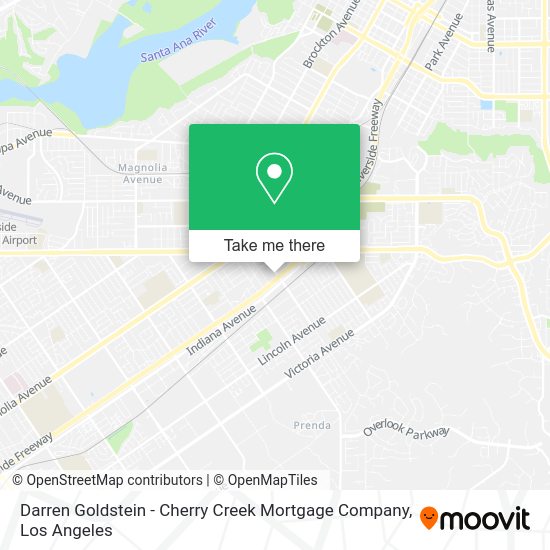 Mapa de Darren Goldstein - Cherry Creek Mortgage Company