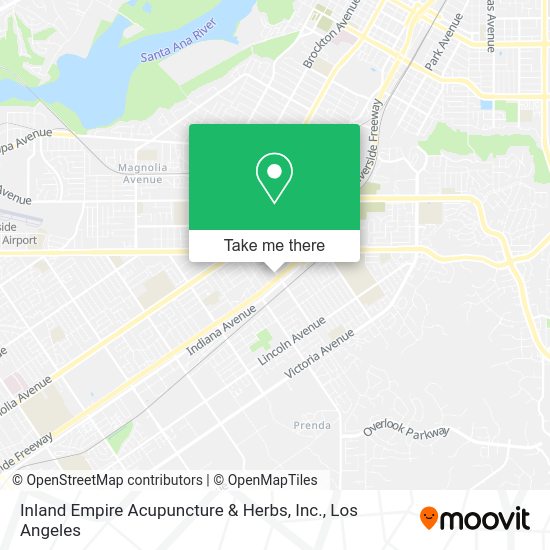 Mapa de Inland Empire Acupuncture & Herbs, Inc.