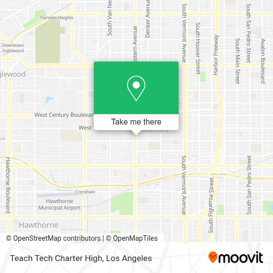 Teach Tech Charter High map