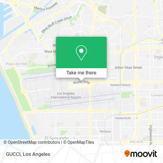 Mapa de GUCCI