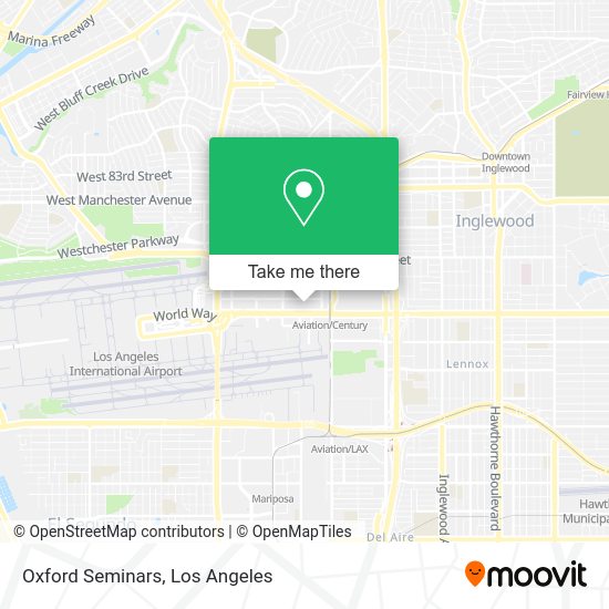 Oxford Seminars map