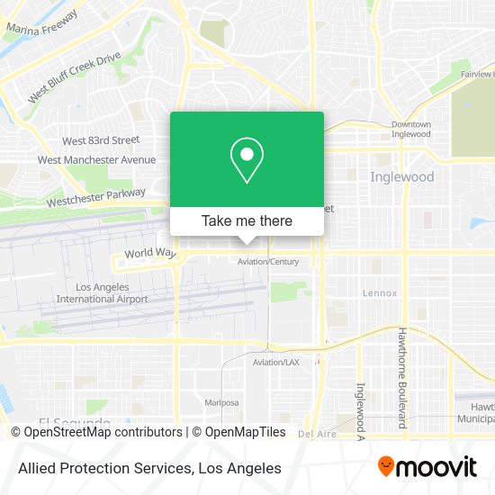 Mapa de Allied Protection Services