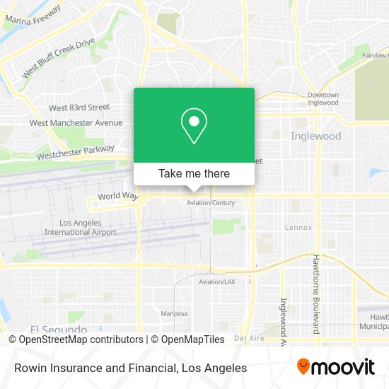 Mapa de Rowin Insurance and Financial