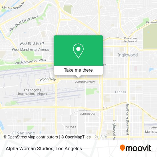Alpha Woman Studios map