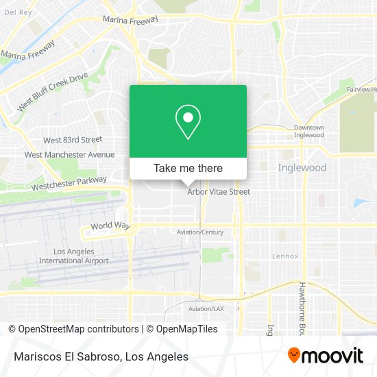 Mariscos El Sabroso map