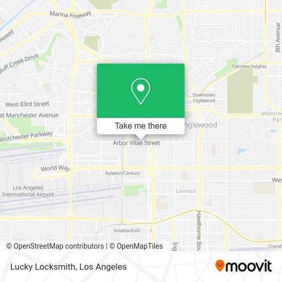 Mapa de Lucky Locksmith