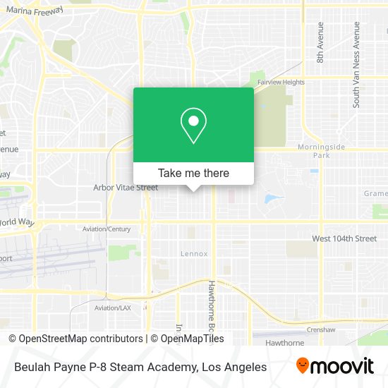 Beulah Payne P-8 Steam Academy map