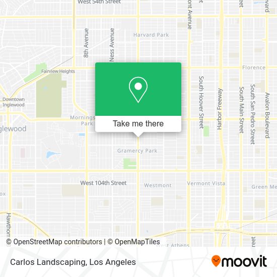 Mapa de Carlos Landscaping