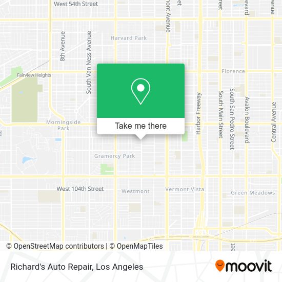 Richard's Auto Repair map