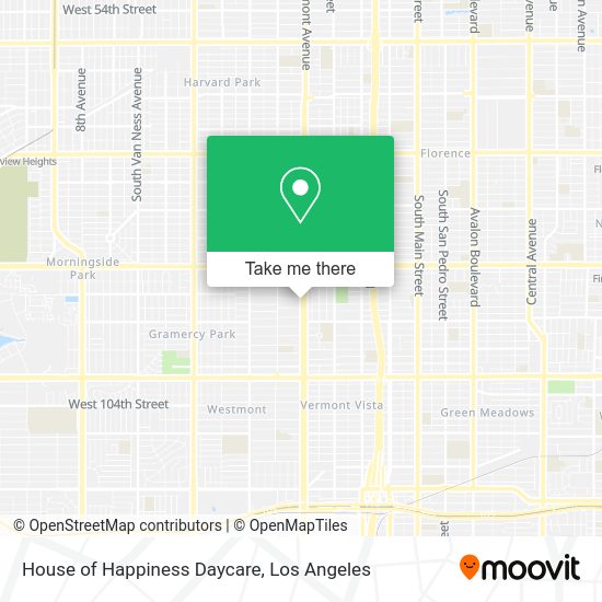 House of Happiness Daycare map