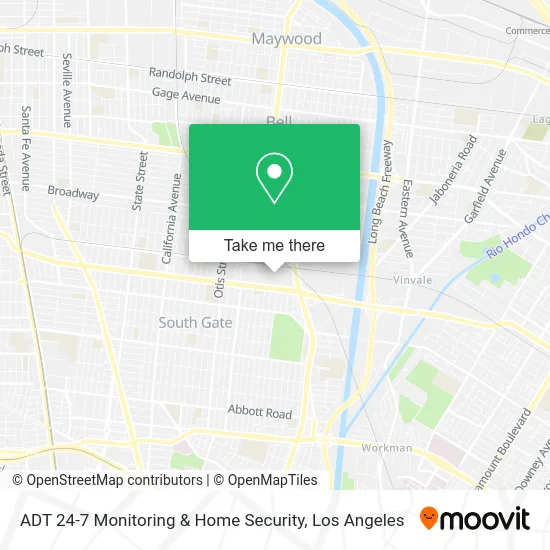 ADT 24-7 Monitoring & Home Security map