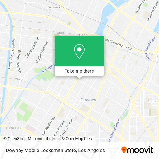Downey Mobile Locksmith Store map