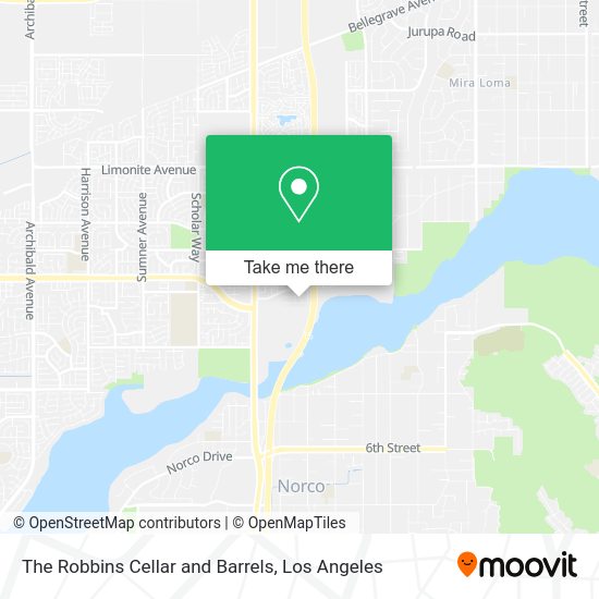 Mapa de The Robbins Cellar and Barrels