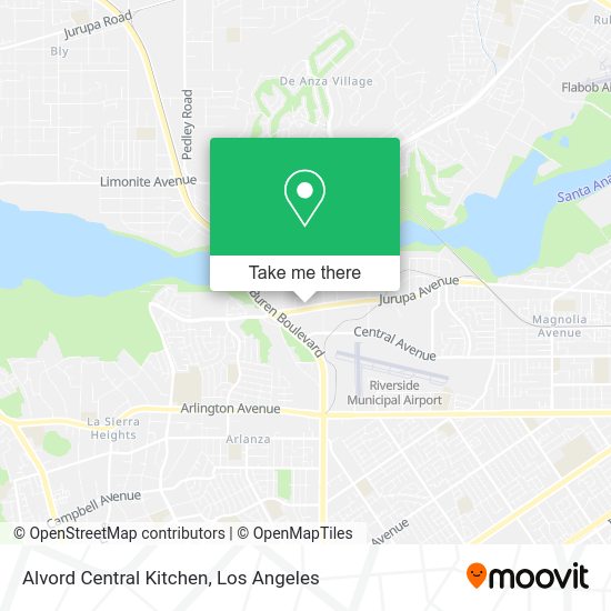 Alvord Central Kitchen map