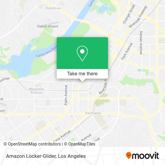 Mapa de Amazon Locker-Glider