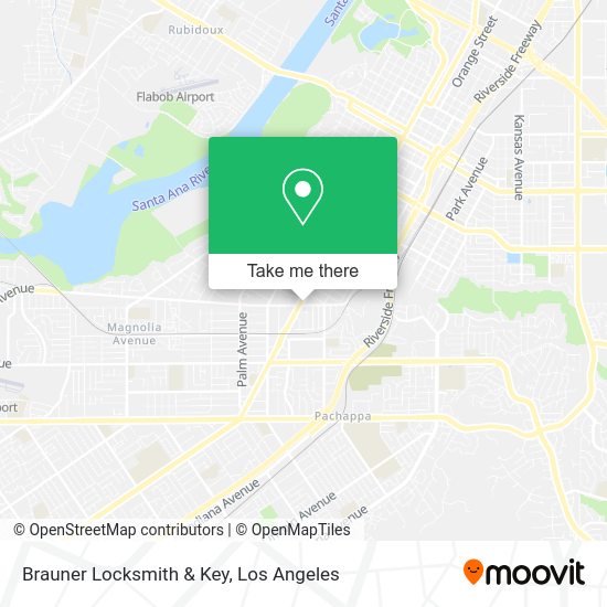 Brauner Locksmith & Key map