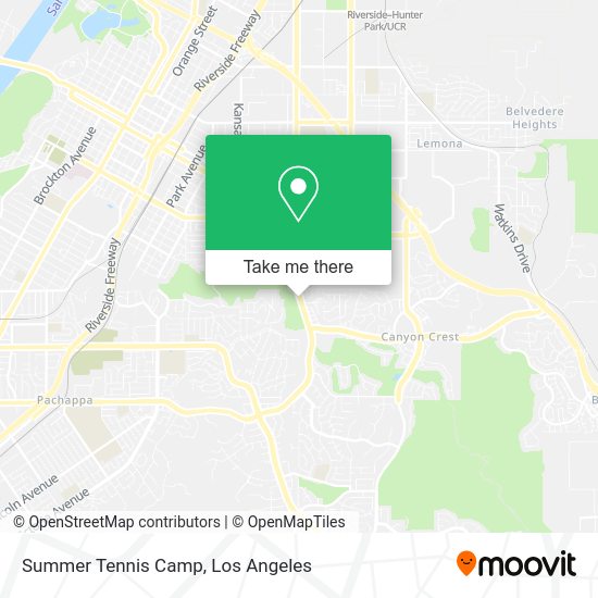 Mapa de Summer Tennis Camp