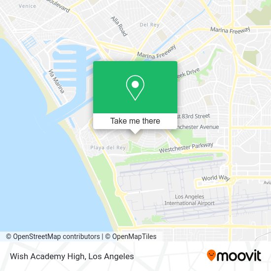 Wish Academy High map