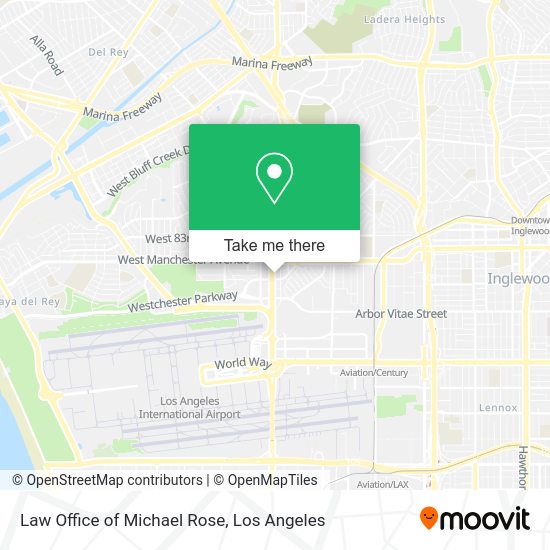 Law Office of Michael Rose map