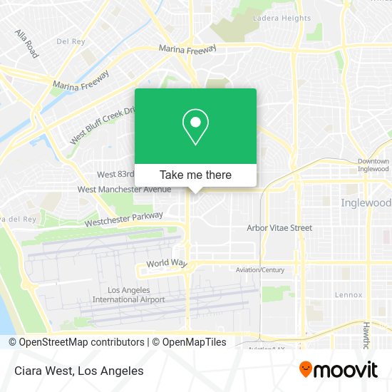 Mapa de Ciara West