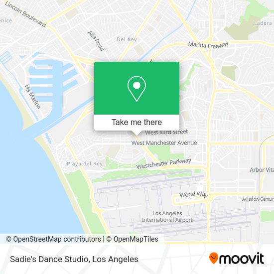 Mapa de Sadie's Dance Studio