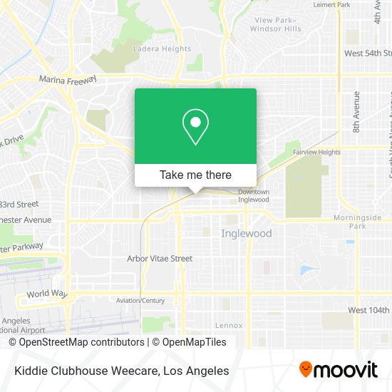 Mapa de Kiddie Clubhouse Weecare