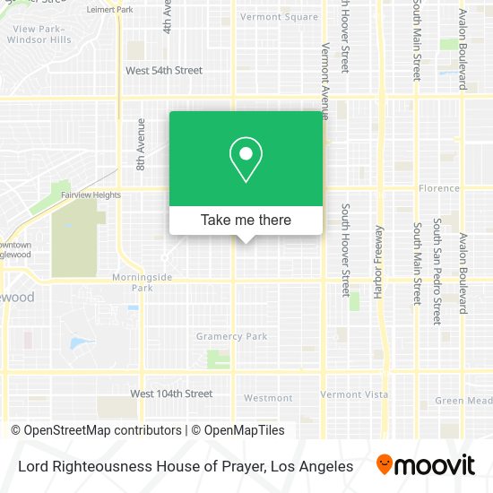 Lord Righteousness House of Prayer map