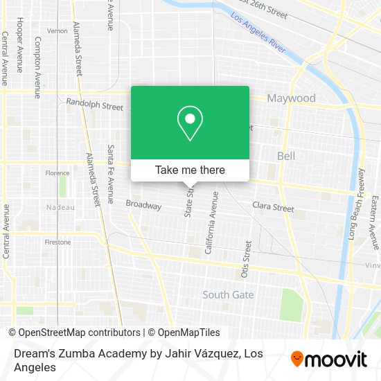 Mapa de Dream's Zumba Academy by Jahir Vázquez