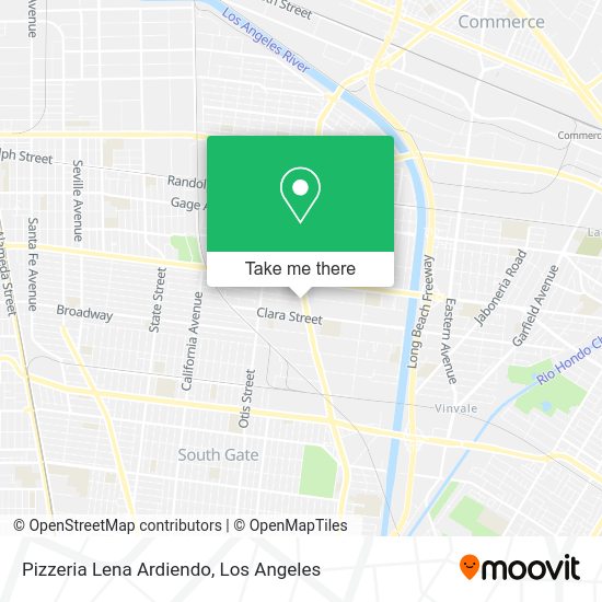Pizzeria Lena Ardiendo map