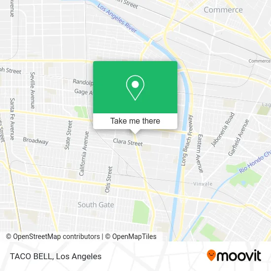 TACO BELL map