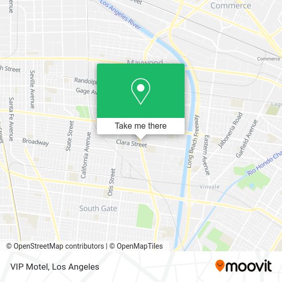 Mapa de VIP Motel