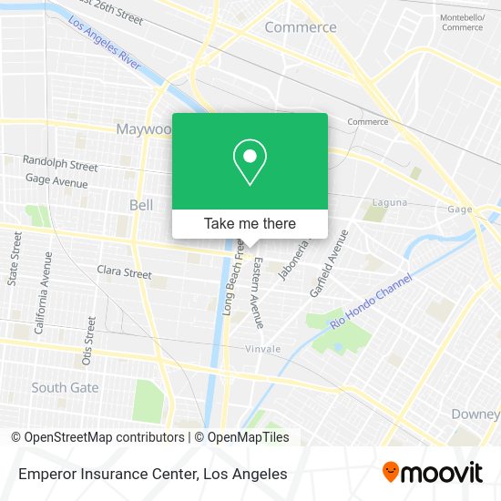 Mapa de Emperor Insurance Center
